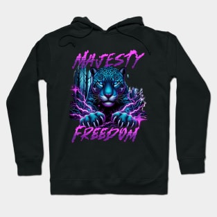 Free and majestic tiger Hoodie